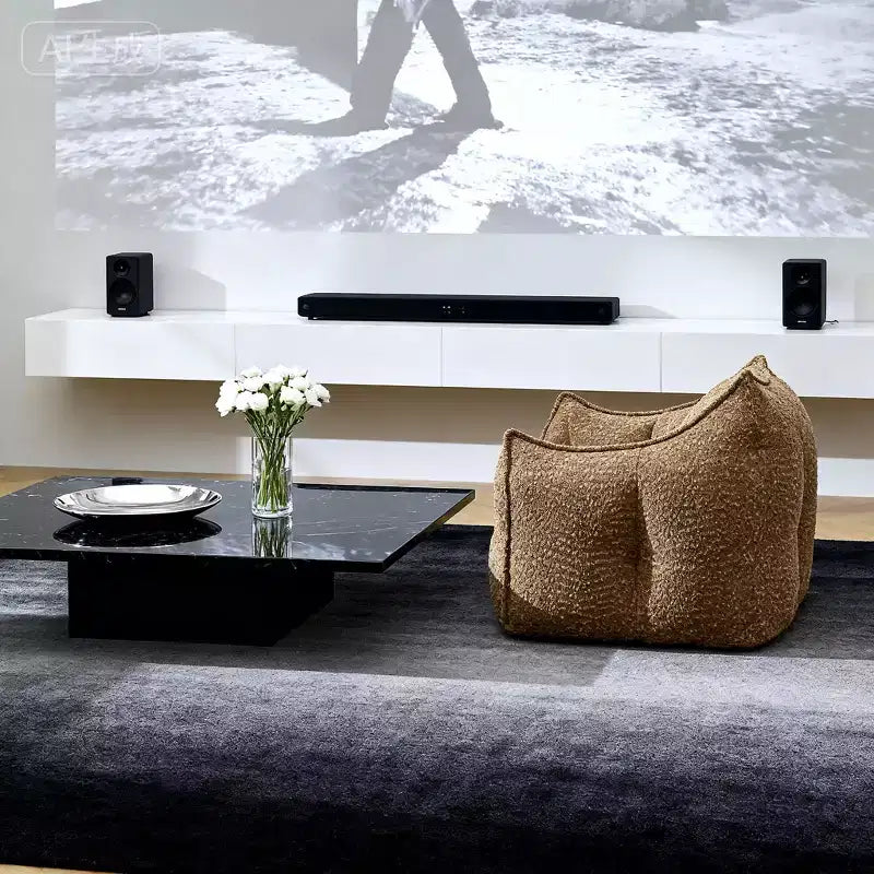 Fauteuils-canapés avec mousse haute résilience pour salons et chambres à coucher, canapés carrés confortables pour se détendre, canapés pour adultes pour jouer, lire et regarder la télévision