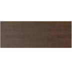 Meuble de rangement bas 6 cases avec tiroirs Pearson en bois massif, noyer brun, 43 po x 42 po, style moderne du milieu du siècle
