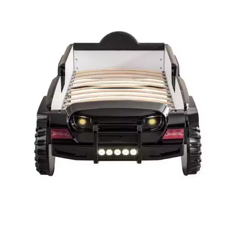 Lit jumeau Royal Hampton SUV avec lumières, effets sonores, similicuir noir