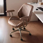 Chaise de bureau HOMLUX ergonomique et moderne en tissu suédé pour dirigeants ou bureaux à domicile