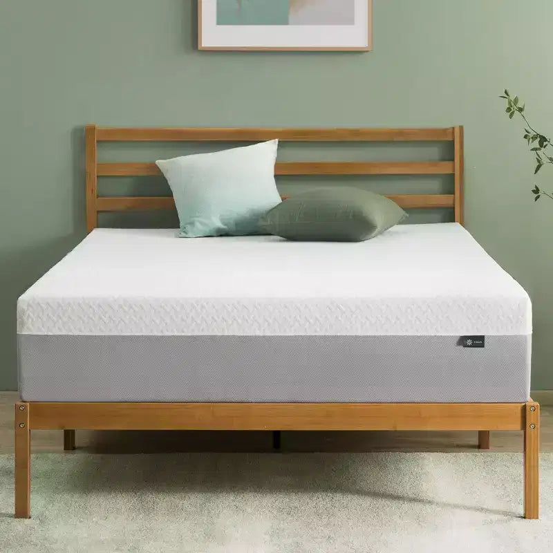 Zinus 10 Inch Green Tea Essential Memory Foam Mattress Queen, Medium Feel, Breathable Memory Foam, Certified Safe Foams & Fabric, Mattress in A Box