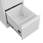 COZONY Classeur à 4 tiroirs avec serrure, classeurs verticaux pour bureau à domicile, armoire de rangement en métal pour dossiers de format légal, assemblage requis