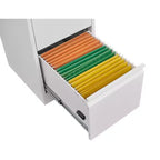COZONY Classeur à 4 tiroirs avec serrure, classeurs verticaux pour bureau à domicile, armoire de rangement en métal pour dossiers de format légal, assemblage requis