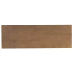 Ensemble de 3 pièces table de salle à manger hauteur de bar en bois, coin repas rectangulaire de style ferme avec 2 chaises pour petits espaces
