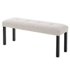 Ensemble de table à manger effet marbre pour 6 personnes, table à manger rectangulaire 6 pièces avec 4 chaises rembourrées et 1 banc pour salle à manger