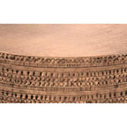 Table basse bohème en métal de 29,5 pouces de large Jean, assemblée