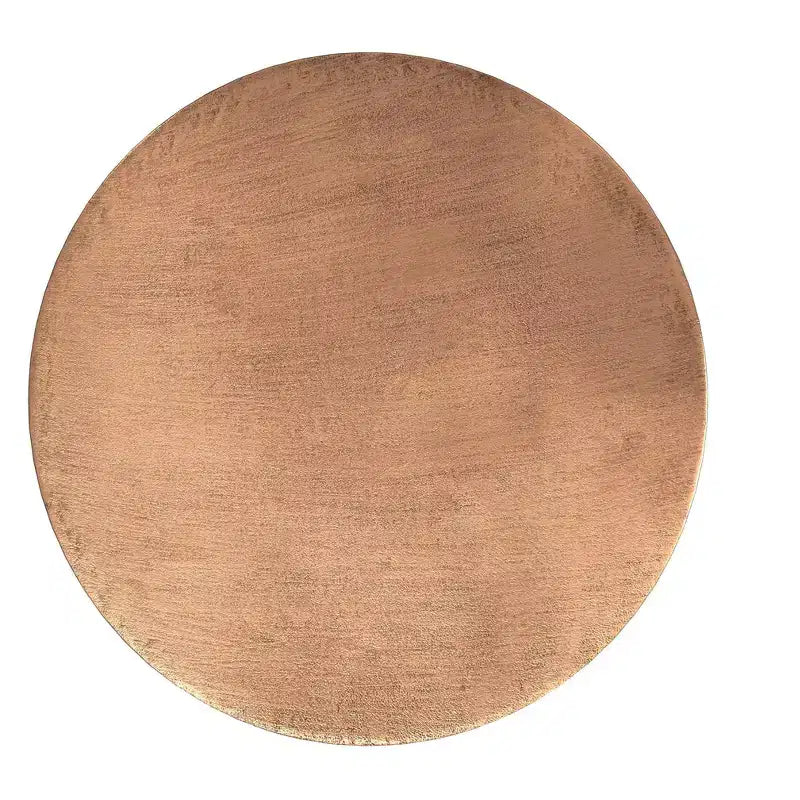Table basse bohème en métal de 29,5 pouces de large Jean, assemblée