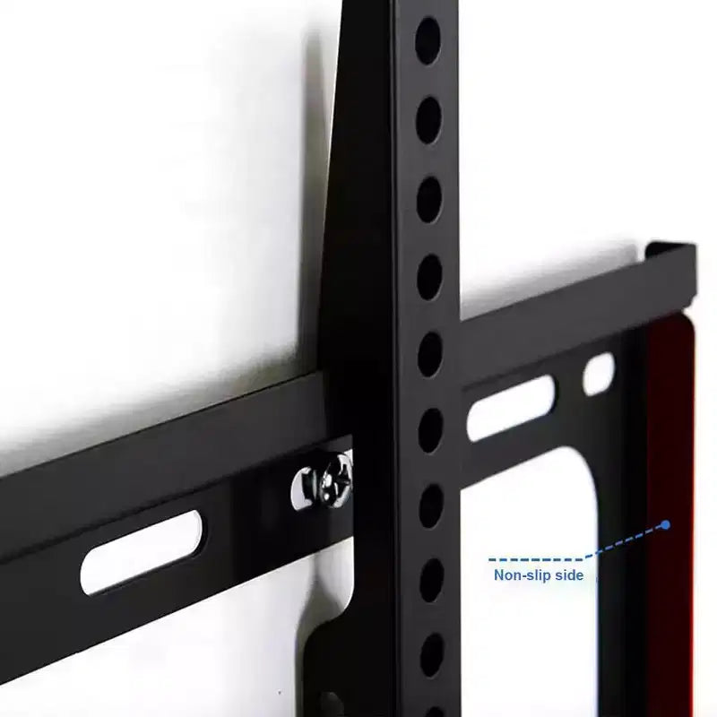 Chariot TV mobile COZONY, support roulant, pour téléviseurs de 32 à 65 pouces jusqu'à 50 kg, réglable en hauteur, noir