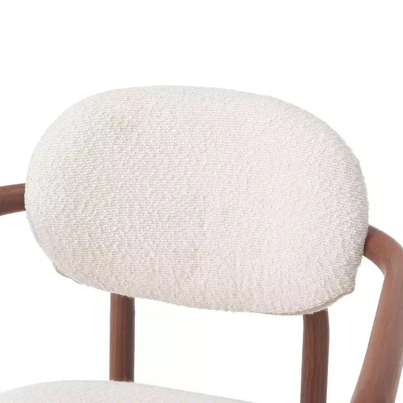 Christopher Knight Home Sumin Chaises de salle à manger modernes en métal rembourrées avec dossier (lot de 2)