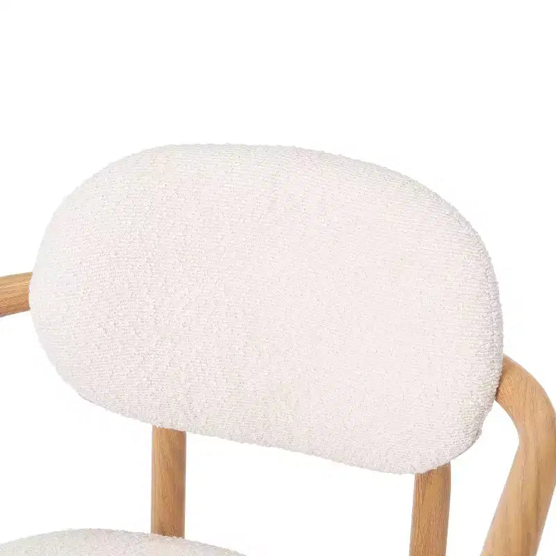 Christopher Knight Home Sumin Chaises de salle à manger modernes en métal rembourrées avec dossier (lot de 2)