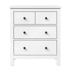 Commode moderne en bois à 3 tiroirs pour chambre à coucher