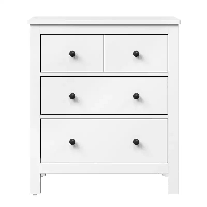 Commode moderne en bois à 3 tiroirs pour chambre à coucher