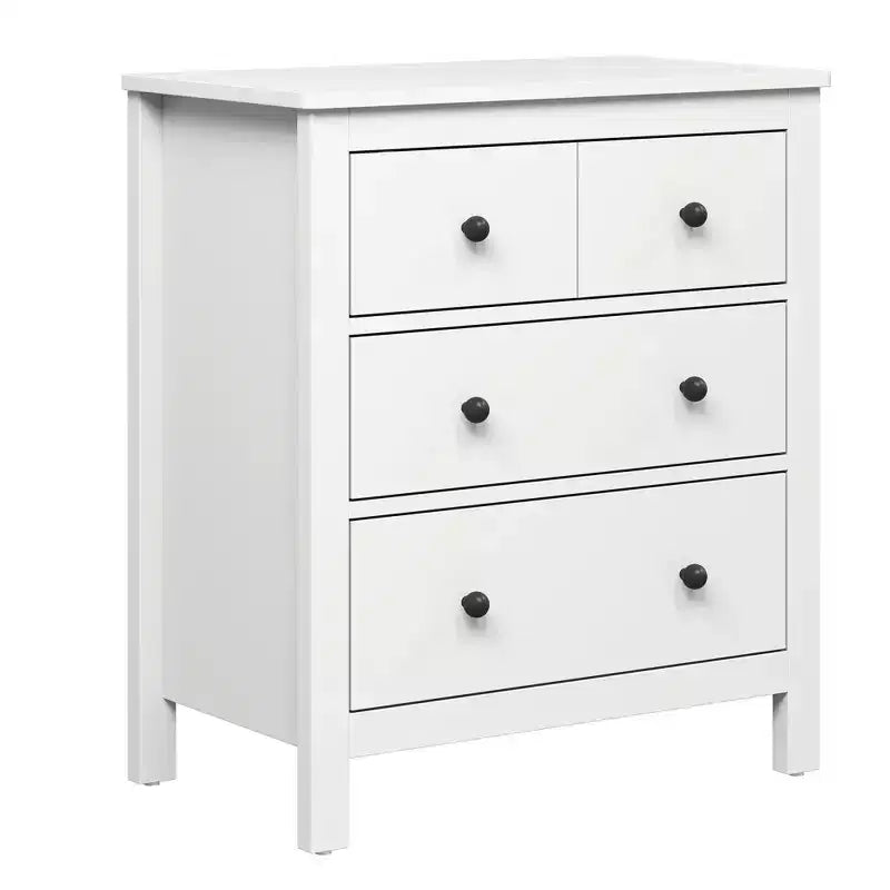 Commode moderne en bois à 3 tiroirs pour chambre à coucher