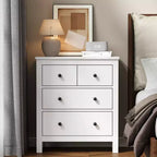 Commode moderne en bois à 3 tiroirs pour chambre à coucher