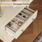 Commode moderne en bois à 3 tiroirs pour chambre à coucher