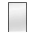 HomeRoots 51 Black Metal Framed Full Length Mirror
