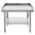 Table de préparation en acier inoxydable 24X28, support de barbecue, capacité de 450 kg, avec étagère inférieure de 100 kg, idéale pour les cuisines commerciales, les hôtels et les maisons