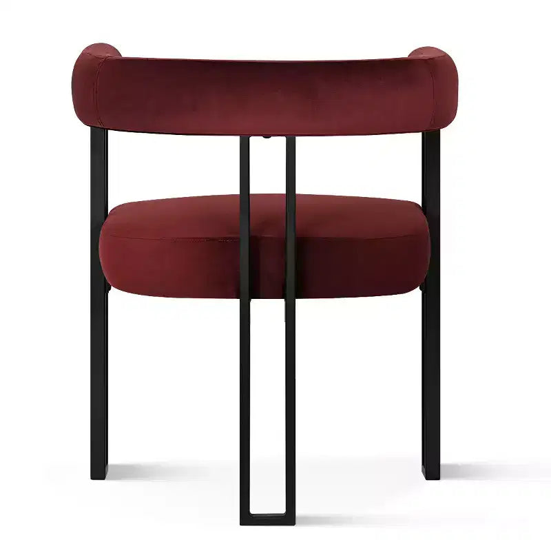 Ensemble de table à manger extensible 47-83 pour 8, table noire et 8 fauteuils en velours avec pieds en métal élégants, idéal pour les réceptions - Panipeachy