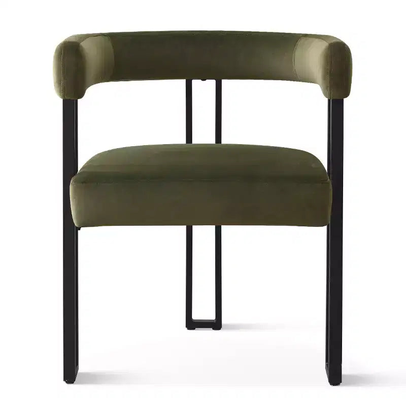 Ensemble de table à manger extensible 47-83 pour 8, table noire et 8 fauteuils en velours avec pieds en métal élégants, idéal pour les réceptions - Panipeachy