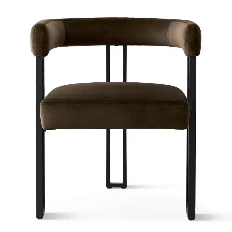 Ensemble de table à manger extensible 47-83 pour 8, table noire et 8 fauteuils en velours avec pieds en métal élégants, idéal pour les réceptions - Panipeachy
