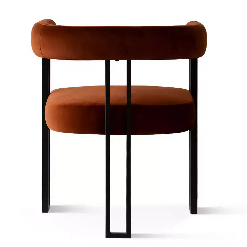 Ensemble de table à manger extensible 47-83 pour 8, table noire et 8 fauteuils en velours avec pieds en métal élégants, idéal pour les réceptions - Panipeachy