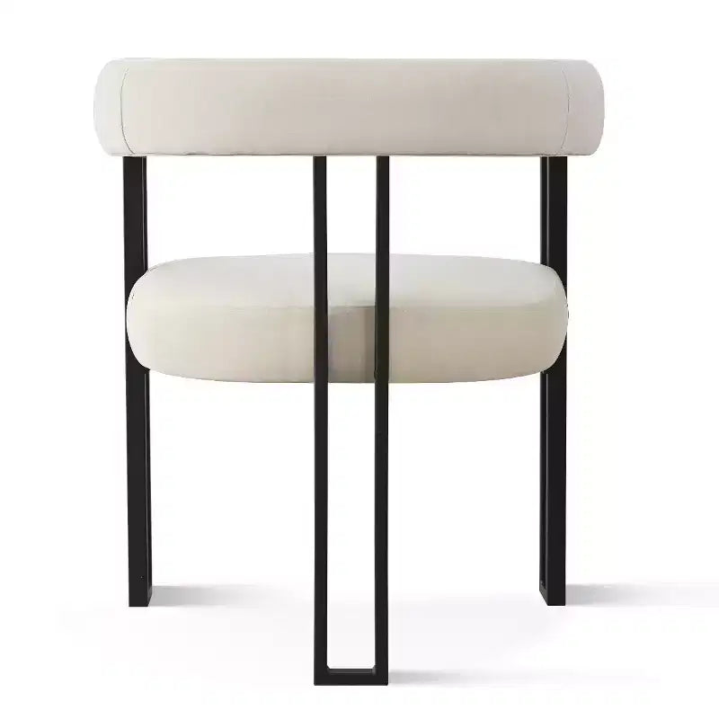 Ensemble de table à manger extensible 47-83 pour 8, table noire et 8 fauteuils en velours avec pieds en métal élégants, idéal pour les réceptions - Panipeachy