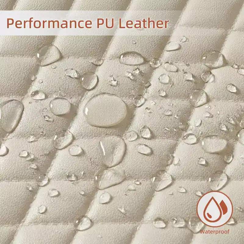 TYBOATLE Chaises de Salle à Manger Mid-Century, Lot de 2, Chaises de Cuisine en Cuir PU capitonné avec Dossier en Bois Courbé, Chaises d'Appoint Industrielles Rembourrées