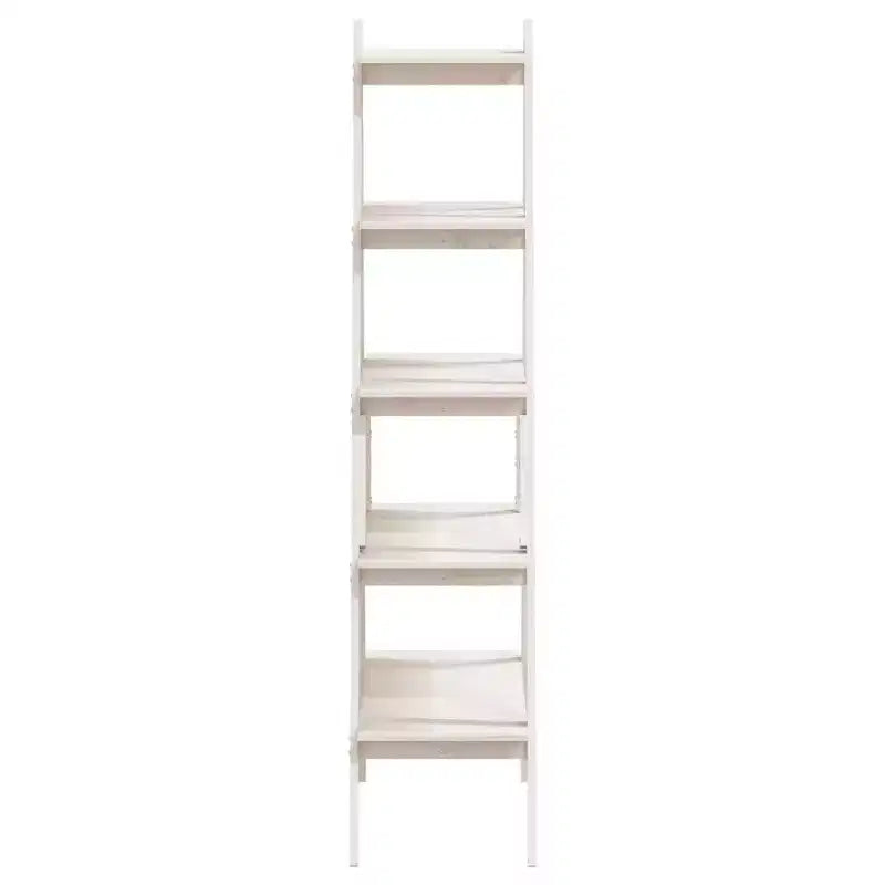 vidaXL Étagère à 5 Niveaux Autoportante Forme en A Bibliothèque en Bois de Pin Massif
