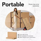 Bureau électrique de 122 cm avec tiroirs, bureau debout réglable en hauteur avec rangement, poste de travail informatique en noyer noir pour bureau à domicile