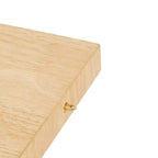 Table de salle à manger extensible avec pieds en métal et plateau en MDF, 100/140/180x100x75cm, finition chêne, pour usages multiples