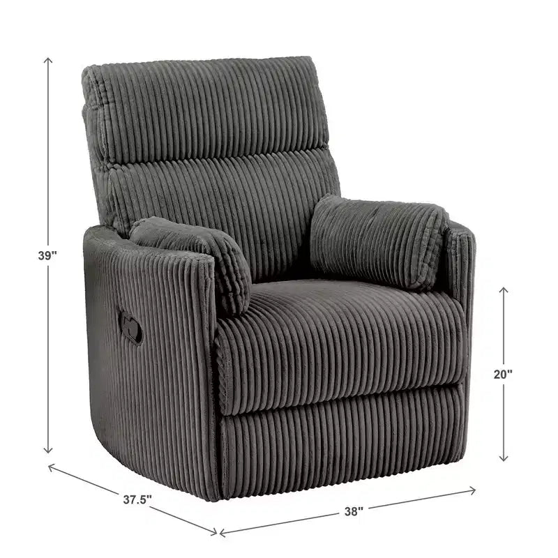 Fauteuil inclinable et pivotant Whittier Manual - iNSPIRE Q