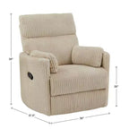 Fauteuil inclinable et pivotant Whittier Manual - iNSPIRE Q