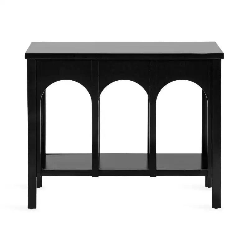 Console Kate et Laurel Ulla, 36x13x30 po, noir