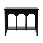 Console Kate et Laurel Ulla, 36x13x30 po, noir