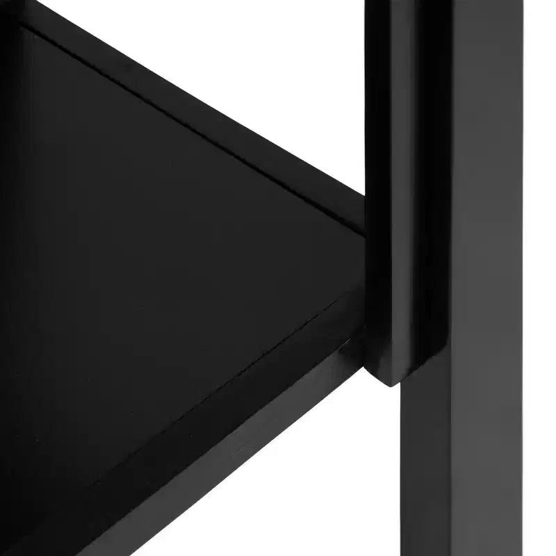 Console Kate et Laurel Ulla, 36x13x30 po, noir