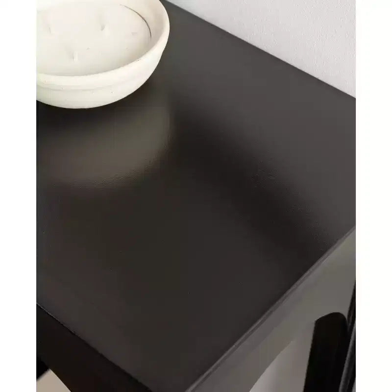 Console Kate et Laurel Ulla, 36x13x30 po, noir