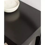 Console Kate et Laurel Ulla, 36x13x30 po, noir