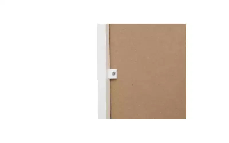 JVNOXK Bibliothèque de rangement à cinq niveaux de 73,6 cm avec 5 étagères ouvertes et kit de sécurité anti-basculement, convient aux chambres et aux salons, blanc