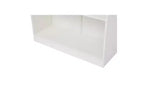 JVNOXK Bibliothèque de rangement à cinq niveaux de 73,6 cm avec 5 étagères ouvertes et kit de sécurité anti-basculement, convient aux chambres et aux salons, blanc