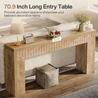 Table console extra longue Lantine de 70,9 pouces pour entrée, table d'appoint étroite derrière le canapé, convient pour couloir, hall, salon