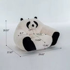 Pouf GDFStudio Gwenaelle moderne en forme de panda