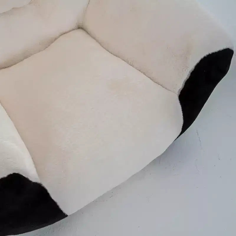 Pouf GDFStudio Gwenaelle moderne en forme de panda