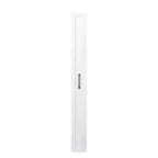 VIYET 71H Étagère de rangement coulissante multifonctionnelle à 7 niveaux, étagère ouverte unilatérale, organisateur pour cuisine, salon et espaces étroits, blanche