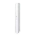 VIYET 71H Étagère de rangement coulissante multifonctionnelle à 7 niveaux, étagère ouverte unilatérale, organisateur pour cuisine, salon et espaces étroits, blanche