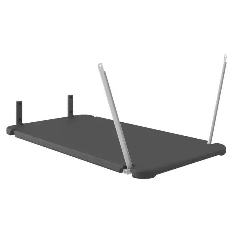 Suncast Lot de 3 Étagères Verticales pour Abri de Jardin, Rangement d'Extérieur Suspendu Gain de Place, Noir