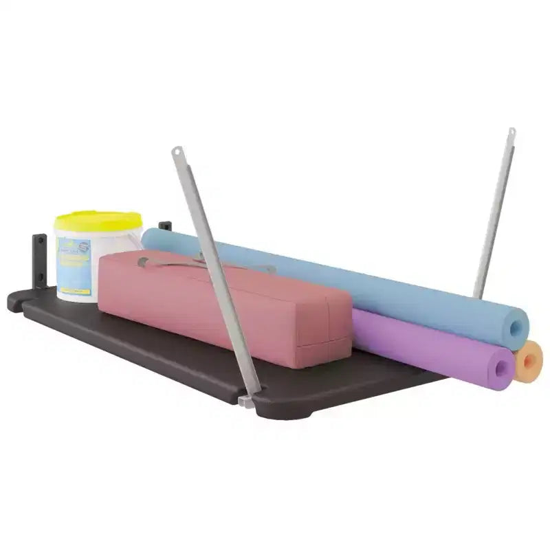 Suncast Lot de 3 Étagères Verticales pour Abri de Jardin, Rangement d'Extérieur Suspendu Gain de Place, Noir