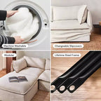 Fauteuil modulaire lavable Anabei | Siège Memorix+ et oreiller Contour