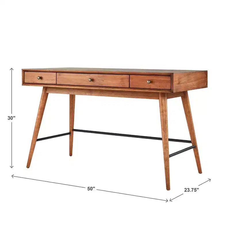 Bureau d'écriture 3 tiroirs Foerster Wood - iNSPIRE Q