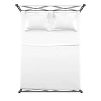 Lit Queen en métal noir Nelley Double X – Noir – iNSPIRE Q
