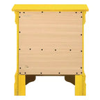 Table de chevet rectangulaire en bois de cerisier HomeStock pour salon et chambre à coucher